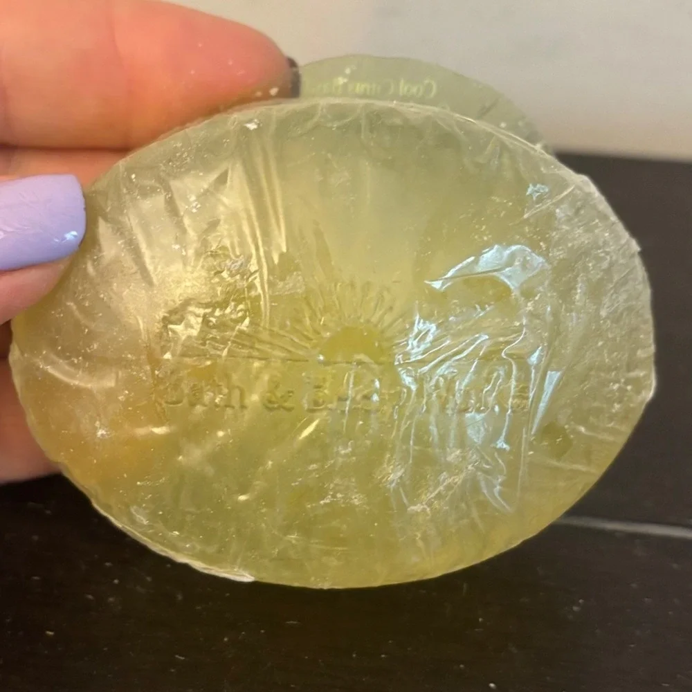 Bath and‎ Body Works | Cool Citrus Basil | Glycerin Soap Bar | 4oz | Vintage NEW